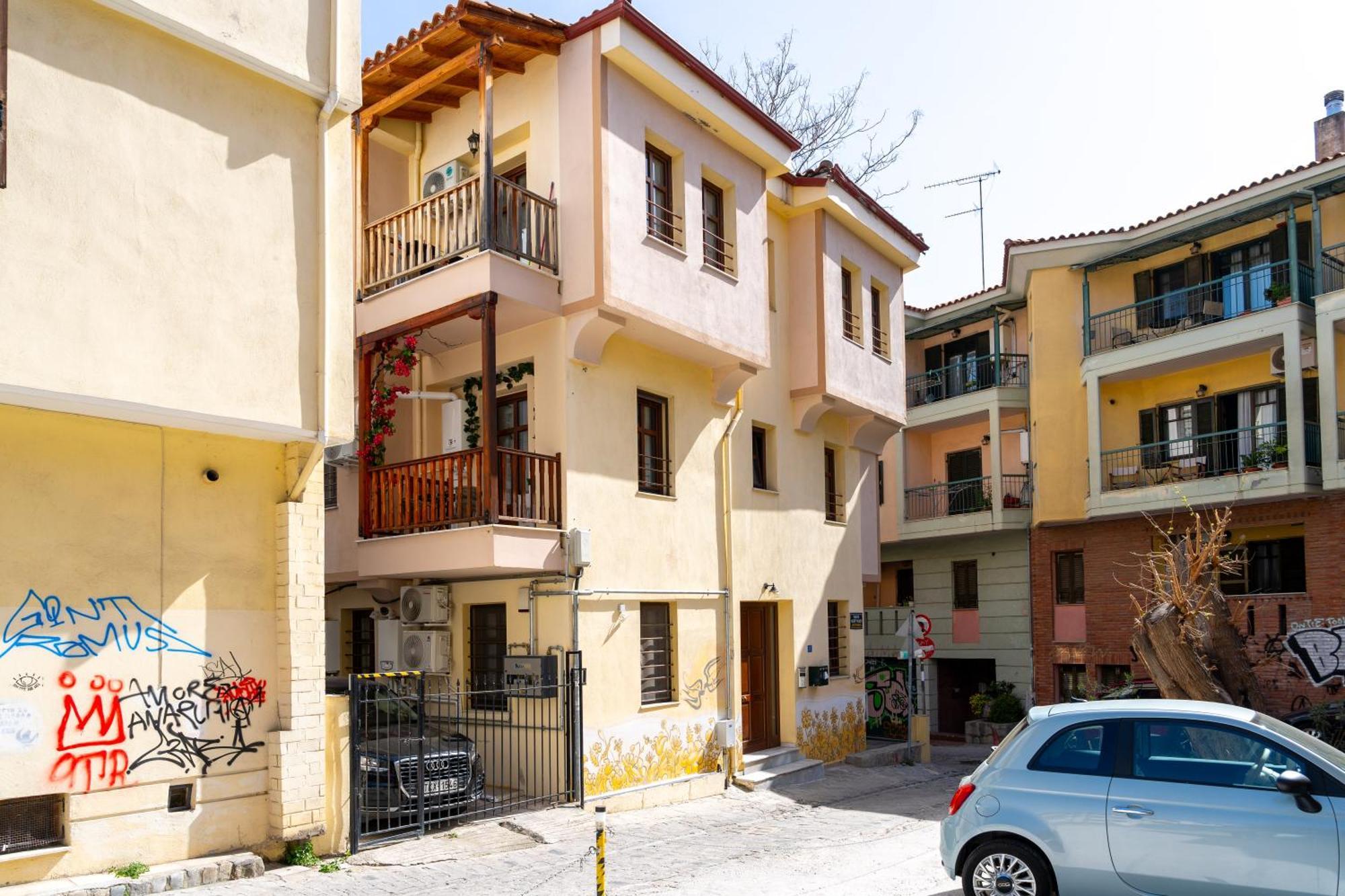 Angels Apartment Free Private Parking Салоники Экстерьер фото